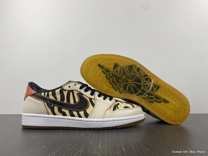 Kick Theory Air 1 the Tiger Low of DH6932-100 Year Jordan OG 0822